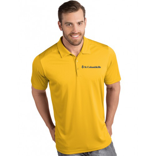 104197 - ST. COLUMBKILLE - Men’s Antigua Tribute Dri Fit Polo