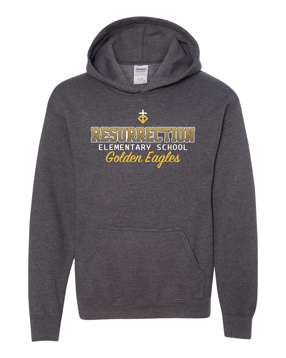 18500B - RESURRECTION OMBRE SPIRIT - Youth Heavy Blend Hooded Sweatshirt