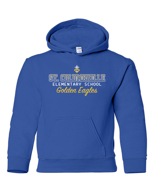 18500B - ST. COLUMBKILLE OMBRE SPIRIT - Youth Heavy Blend Hooded Sweatshirt