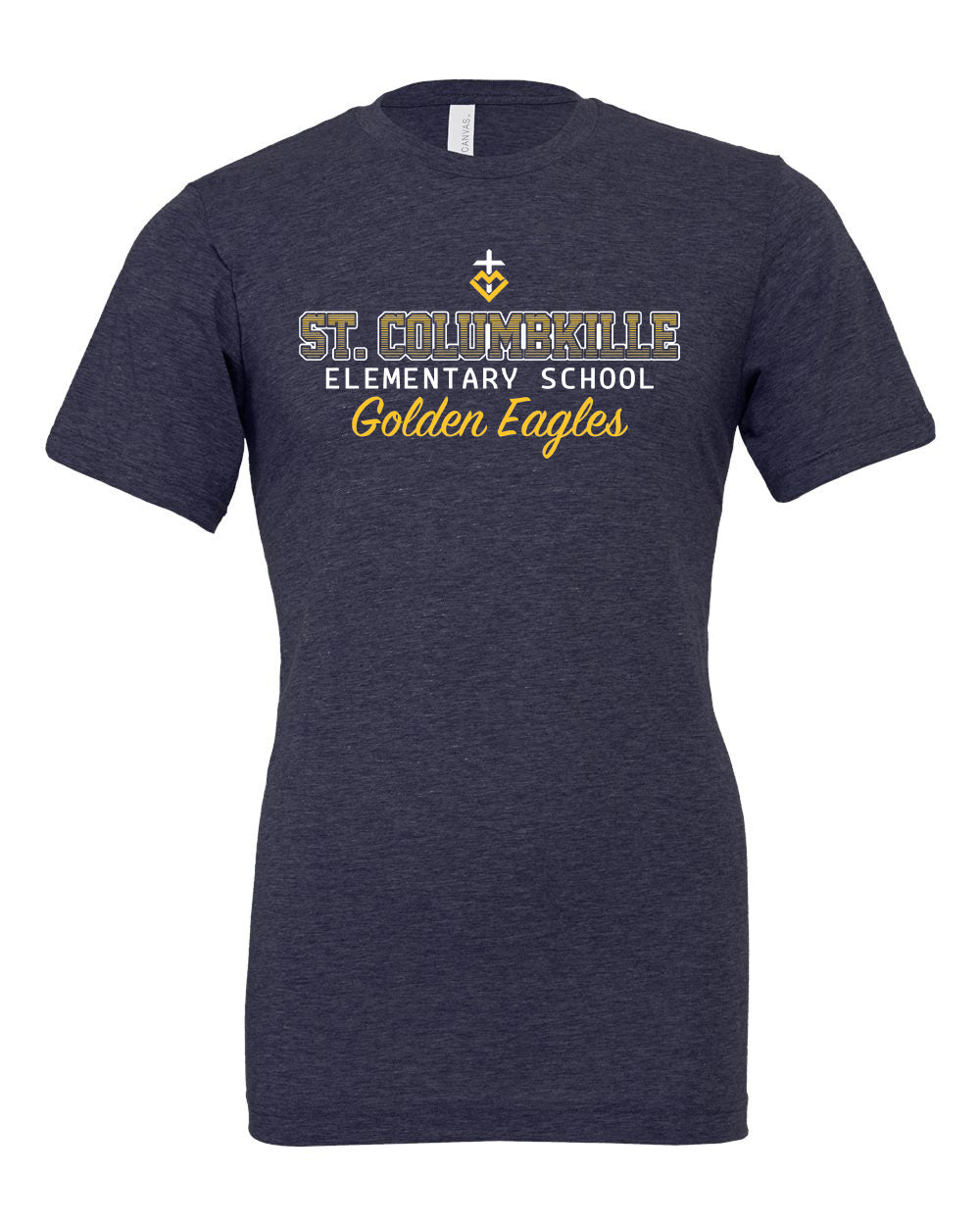 3001CVC - ST. COLUMBKILLE OMBRE SPIRIT -  Adult CVC Jersey Tee