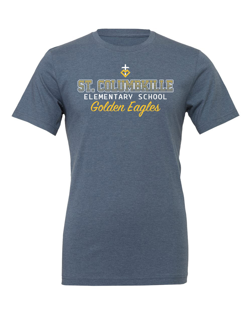 3001CVC - ST. COLUMBKILLE OMBRE SPIRIT -  Adult CVC Jersey Tee