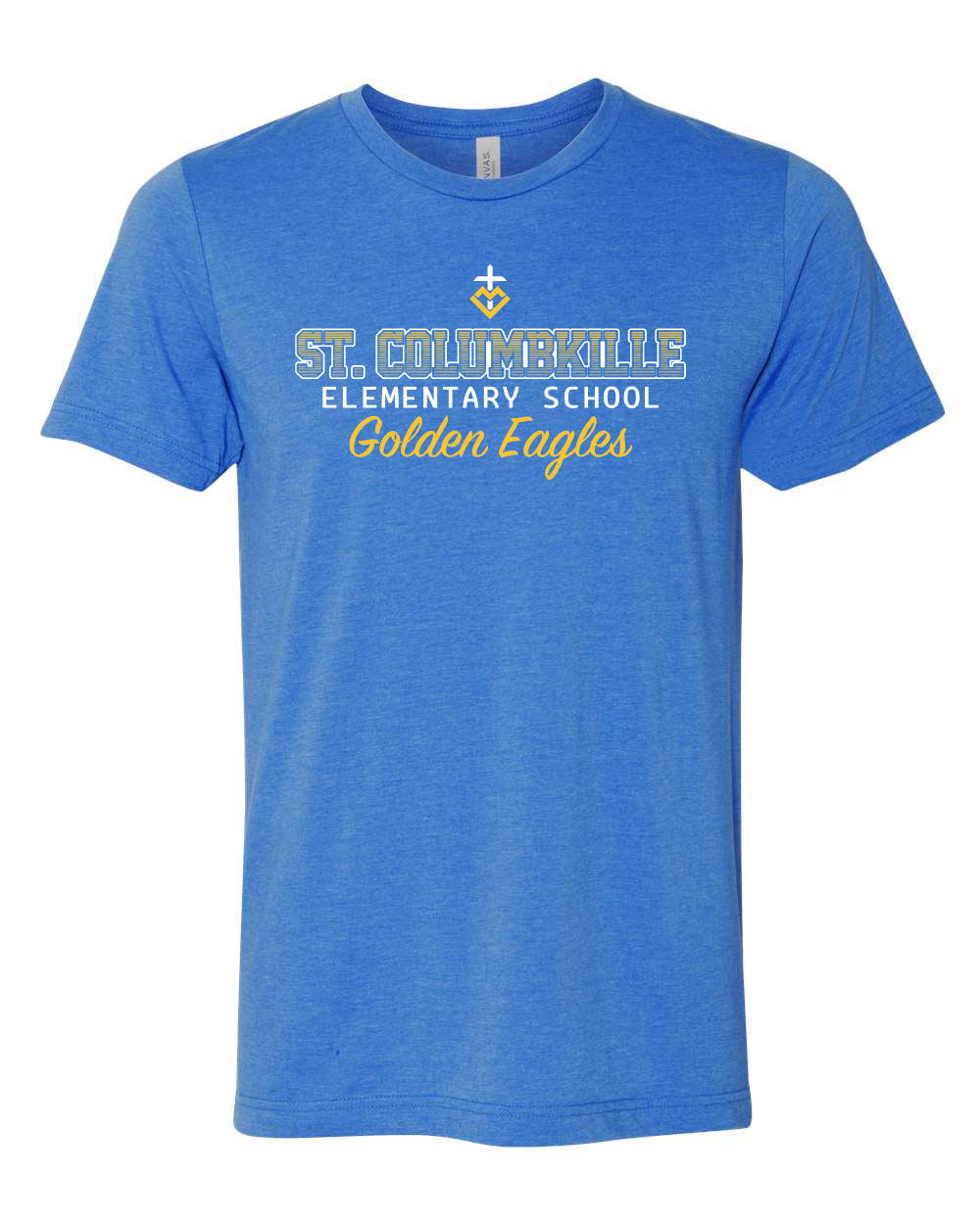 3001CVC - ST. COLUMBKILLE OMBRE SPIRIT -  Adult CVC Jersey Tee