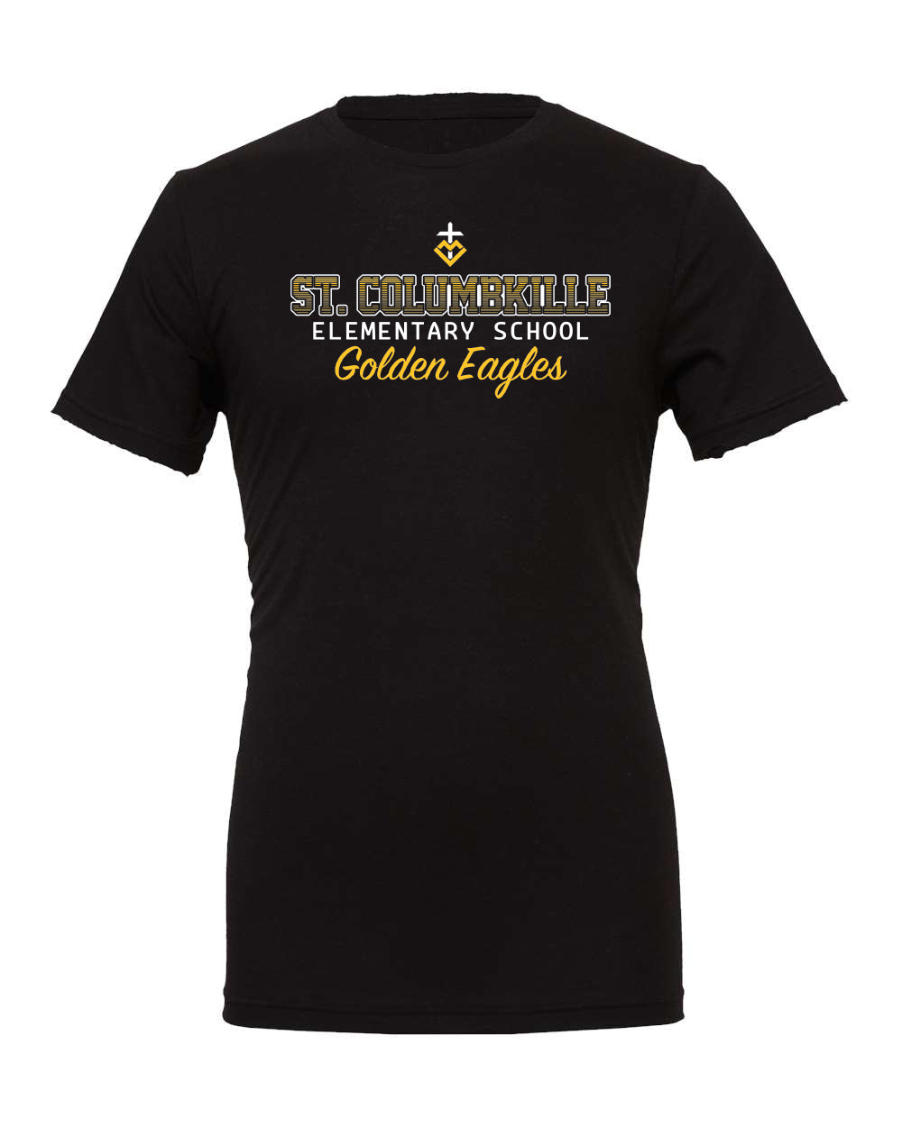 3001CVC - ST. COLUMBKILLE OMBRE SPIRIT -  Adult CVC Jersey Tee