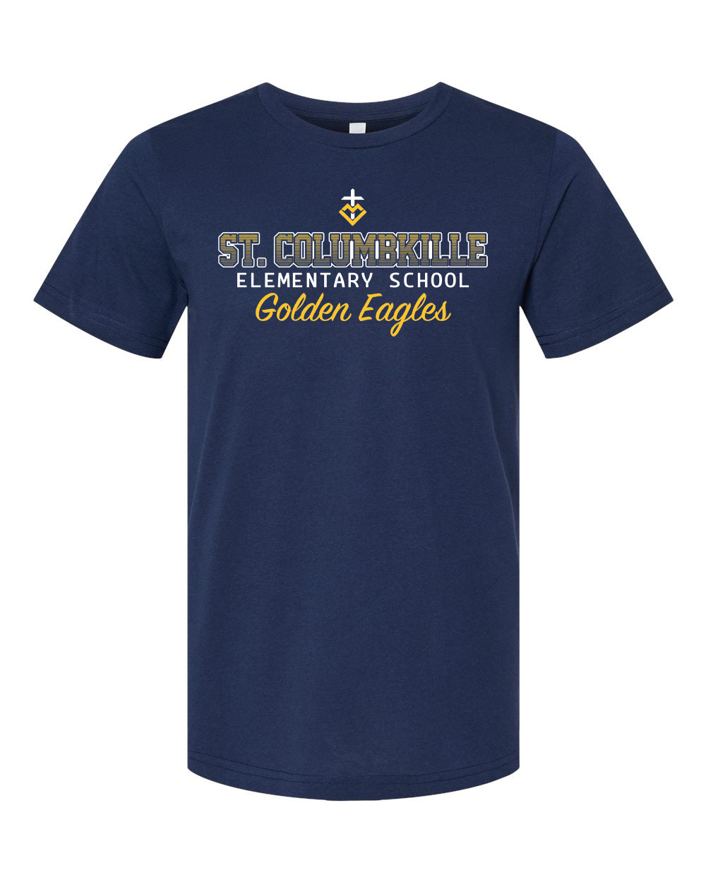 3001CVC - ST. COLUMBKILLE OMBRE SPIRIT -  Adult CVC Jersey Tee