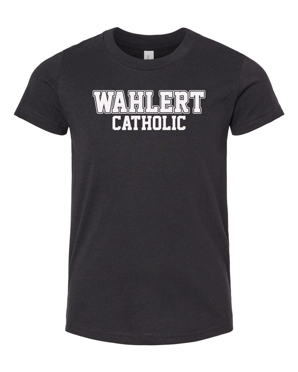 3001YCVC - WAHLERT CATHOLIC BLOCK SPIRIT - Youth CVC Jersey Tee