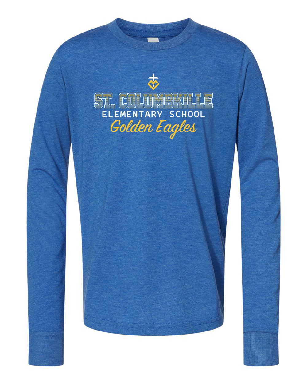 3513Y - ST. COLUMBKILLE OMBRE SPIRIT - Youth Jersey Long Sleeve Tee