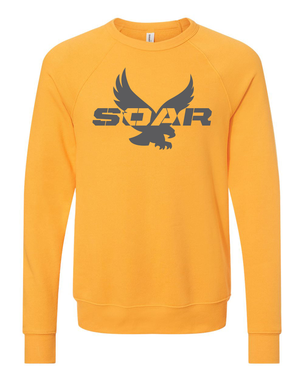 3901 - SOAR SPIRIT - Adult BELLA CANVAS Raglan Crewneck Sweatshirt