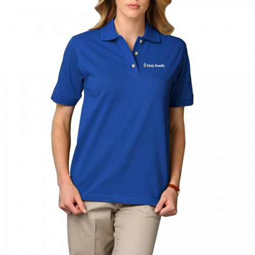 BG6204 - HOLY FAMILY - Women’s Blue Generation Short Sleeve Polo