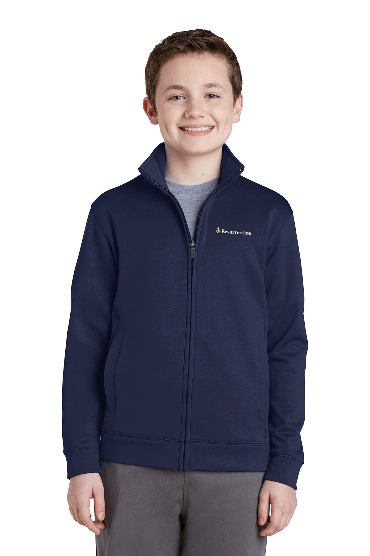 YST241 - RESURRECTION - Youth Sport Tek Full Zip Jacket