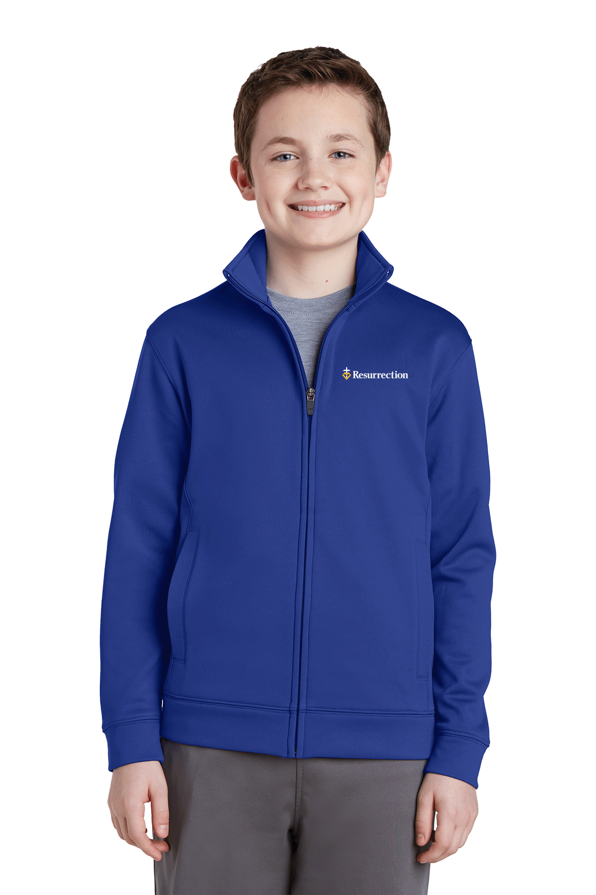 YST241 - RESURRECTION - Youth Sport Tek Full Zip Jacket