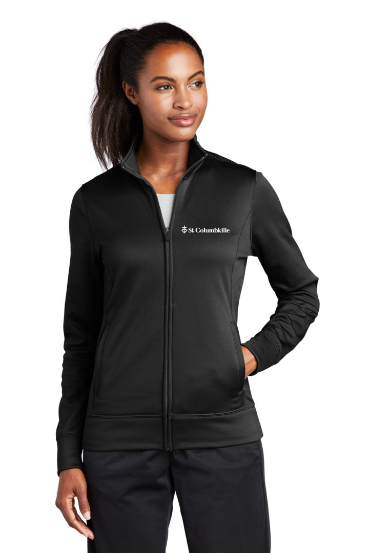 LST241 - ST. COLUMBKILLE - Women’s Sport Tek Full Zip Jacket