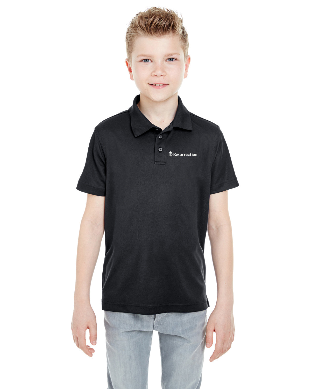 8210Y- RESURRECTION - Youth Ultra Club Dri Fit Mesh Polo