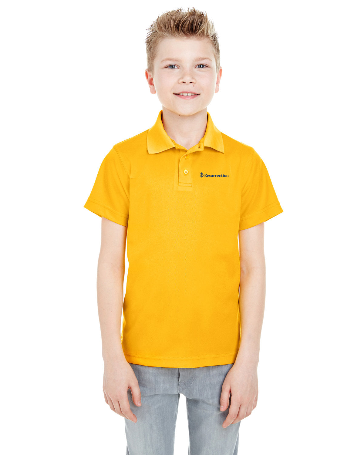 8210Y- RESURRECTION - Youth Ultra Club Dri Fit Mesh Polo