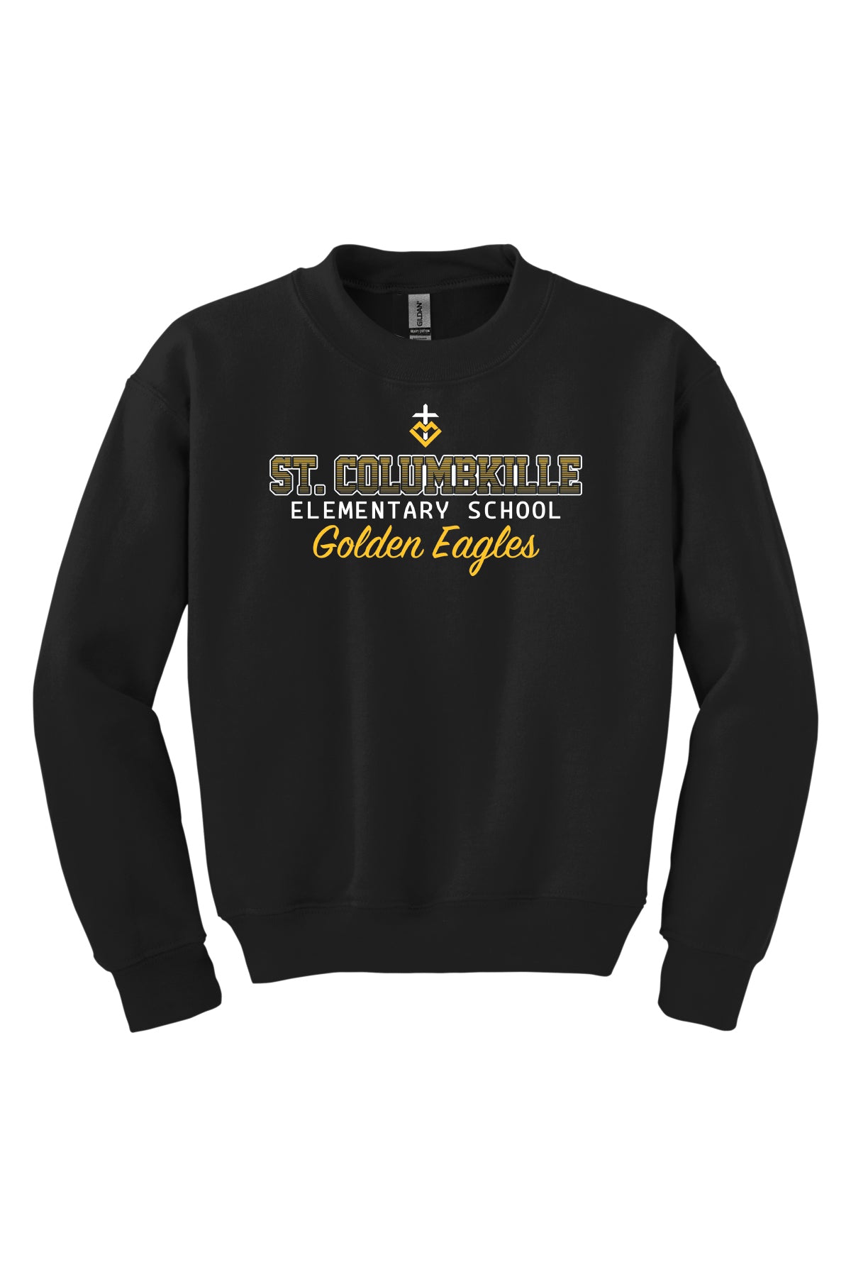 18000B - ST. COLUMBKILLE OMBRE SPIRIT - Youth Crewneck Sweatshirt