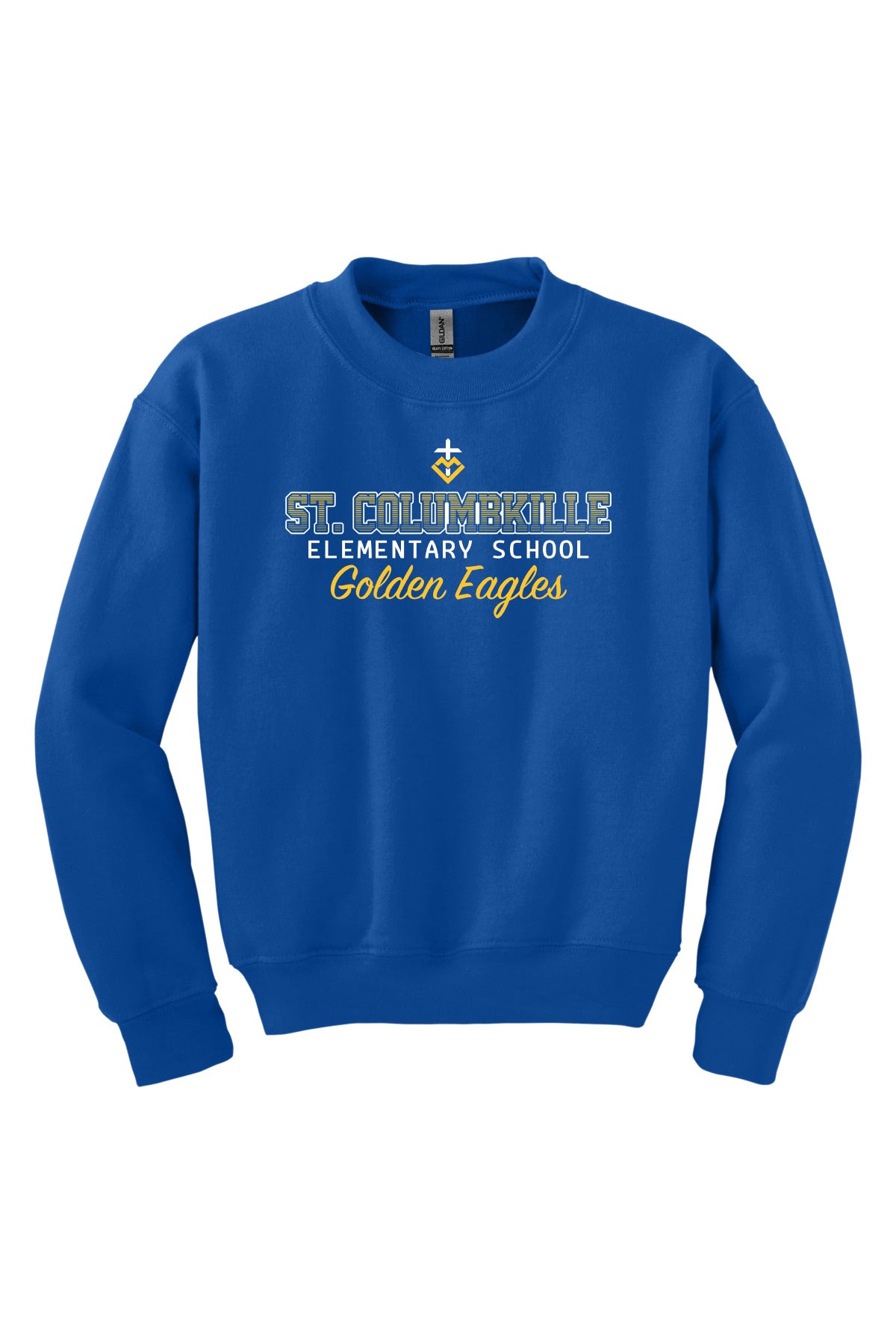 18000B - ST. COLUMBKILLE OMBRE SPIRIT - Youth Crewneck Sweatshirt