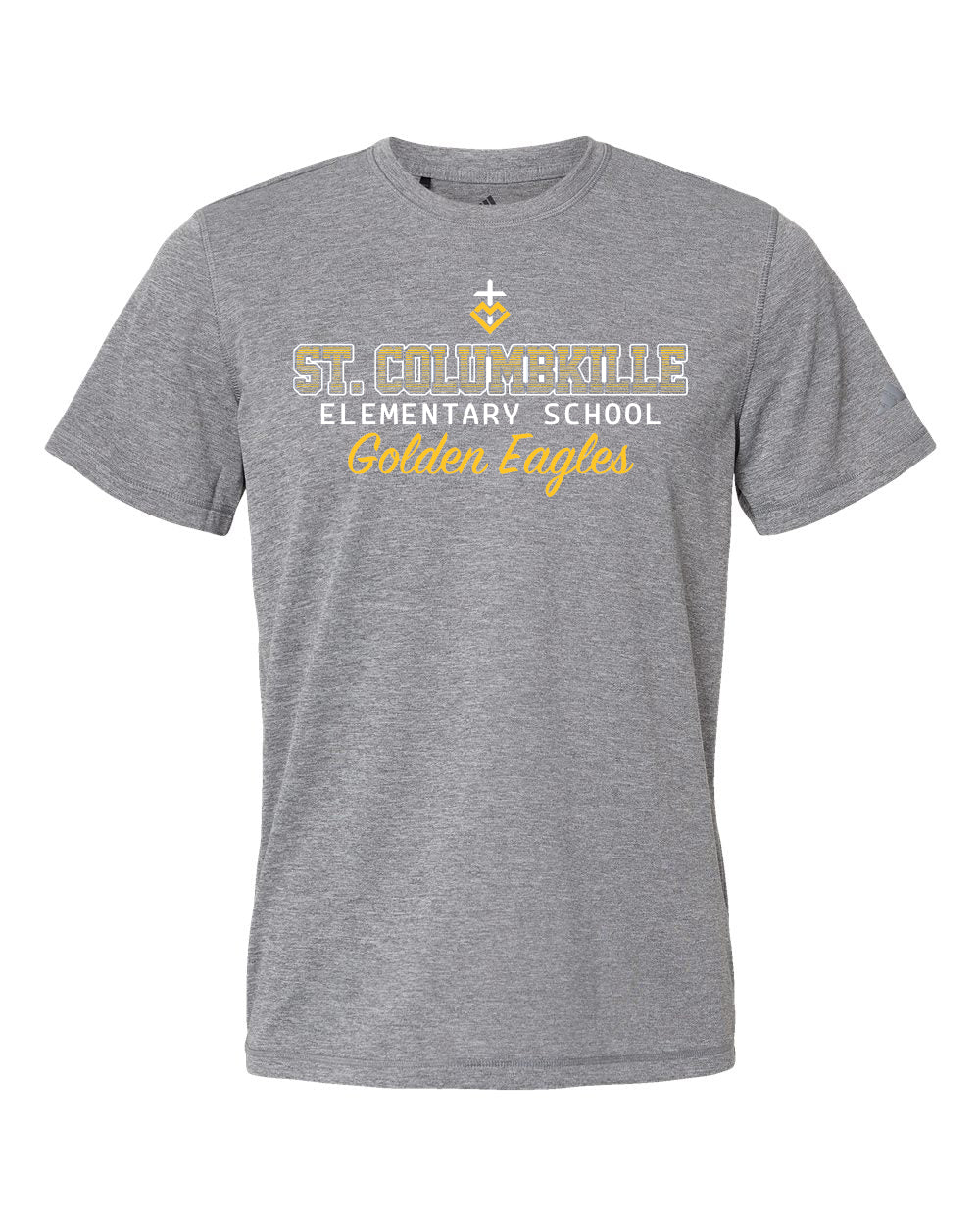 A376 - ST. COLUMBKILLE OMBRE SPIRIT - Adult Adidas Sport TShirt