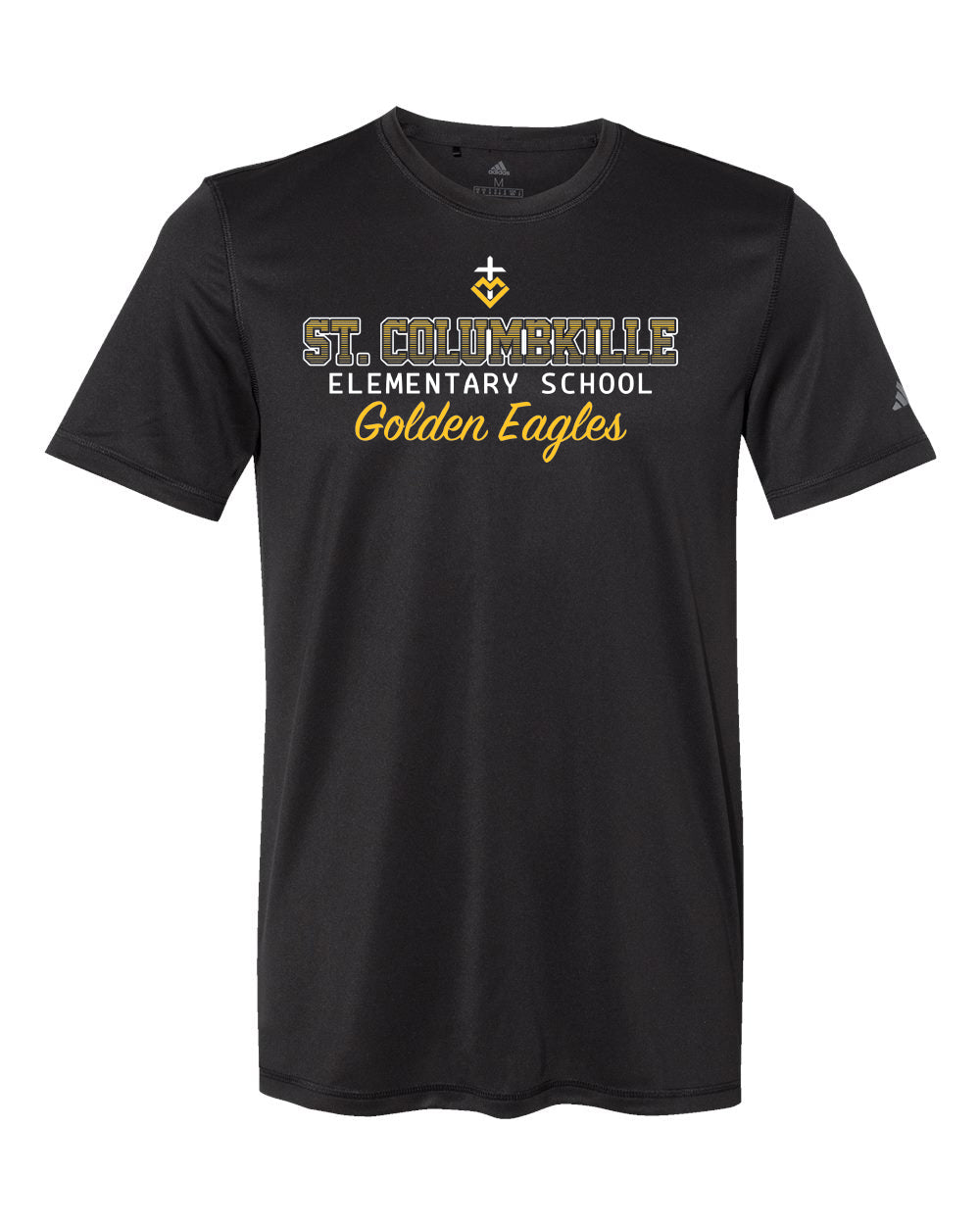 A376 - ST. COLUMBKILLE OMBRE SPIRIT - Adult Adidas Sport TShirt