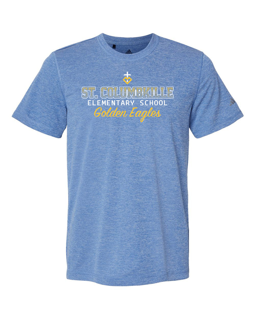 A376 - ST. COLUMBKILLE OMBRE SPIRIT - Adult Adidas Sport TShirt