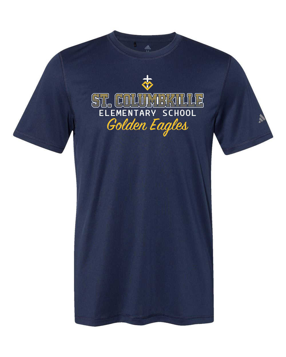 A376 - ST. COLUMBKILLE OMBRE SPIRIT - Adult Adidas Sport TShirt