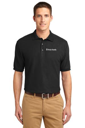 K500 - HOLY FAMILY - Mens Port Authority Silk Touch Polo