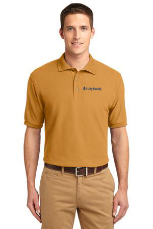 K500 - HOLY FAMILY - Mens Port Authority Silk Touch Polo