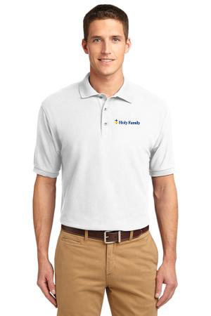 K500 - HOLY FAMILY - Mens Port Authority Silk Touch Polo