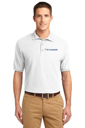 K500 - ST. COLUMBKILLE - Men’s Port Authority Silk Touch Polo