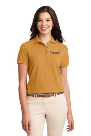 L500 - OUR LADY OF GUADALUPE - Women’s Port Authority Silk Touch Polo
