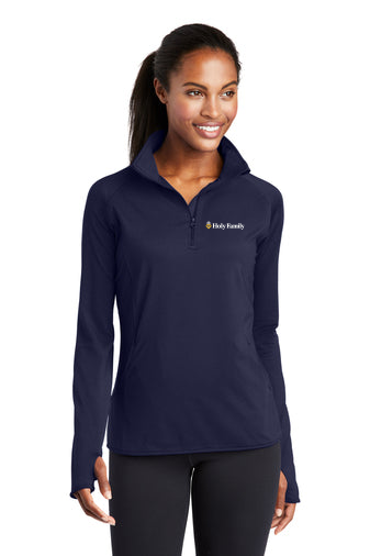 LST850 - HOLY FAMILY - Women’s Sport Wick Zip Pullover