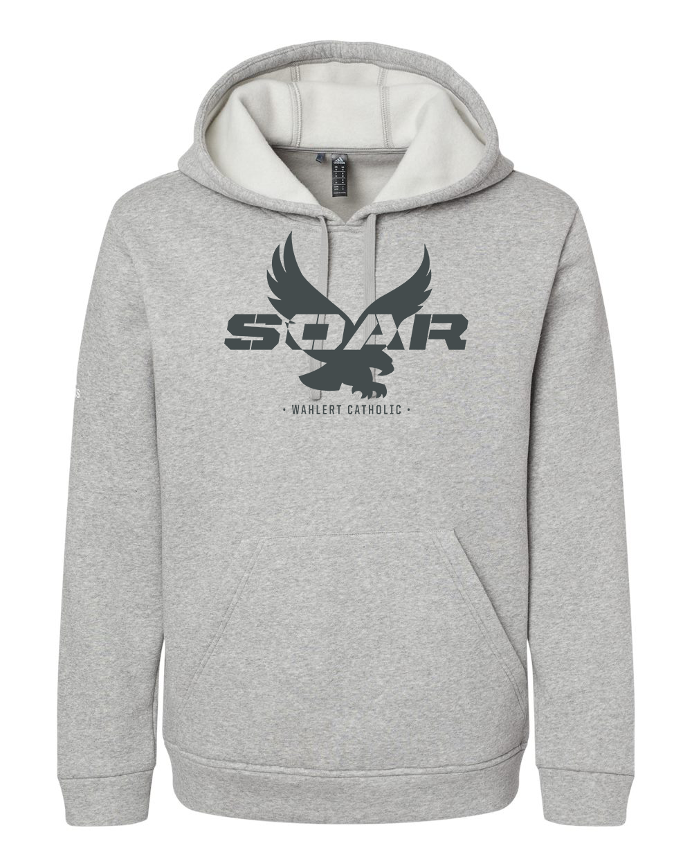 A432 - SOAR SPIRIT -  Adult Adidas Fleece Hooded Sweatshirt