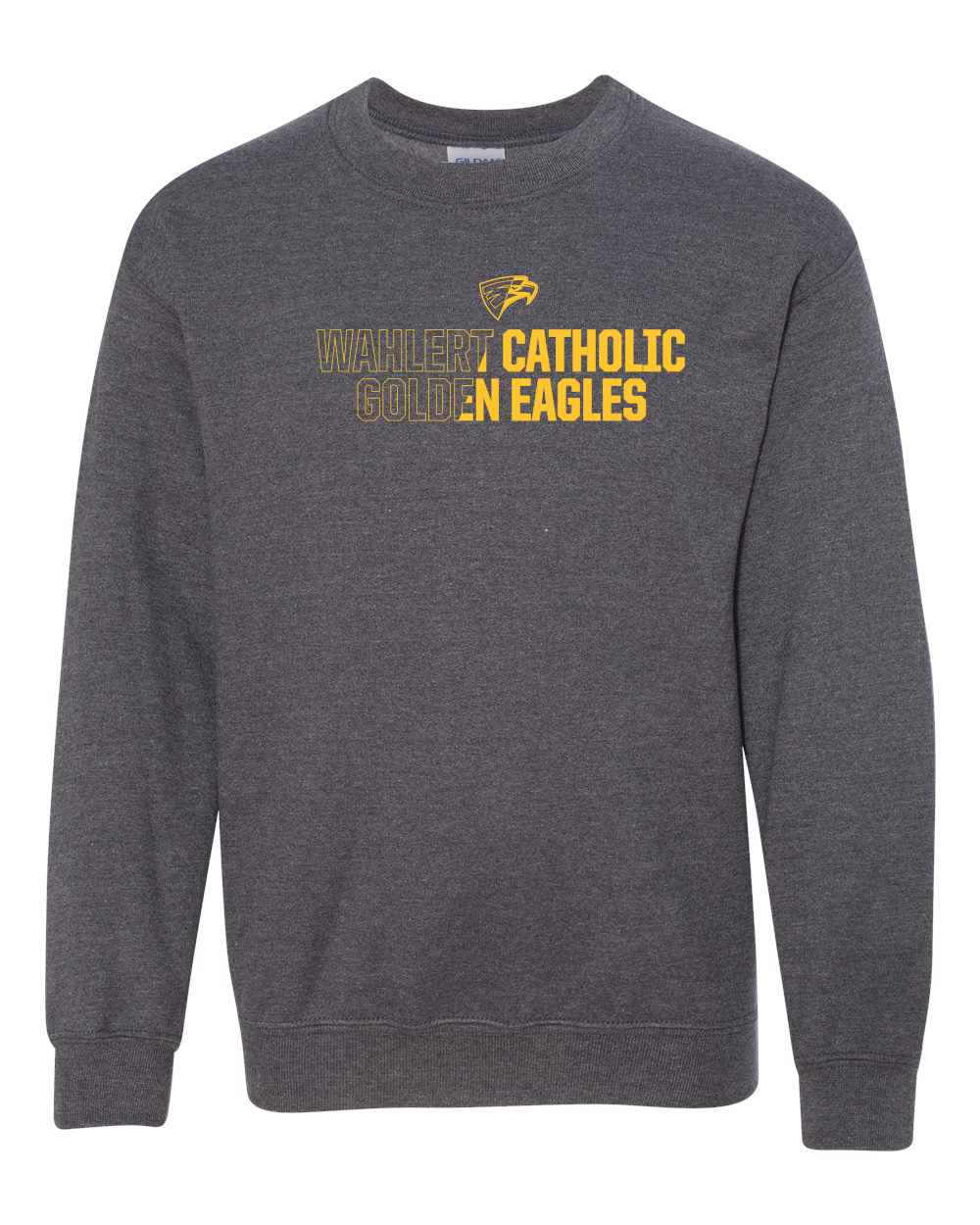 18000B - WAHLERT CATHOLIC 2 TONED SPIRIT - Youth Crewneck Sweatshirt