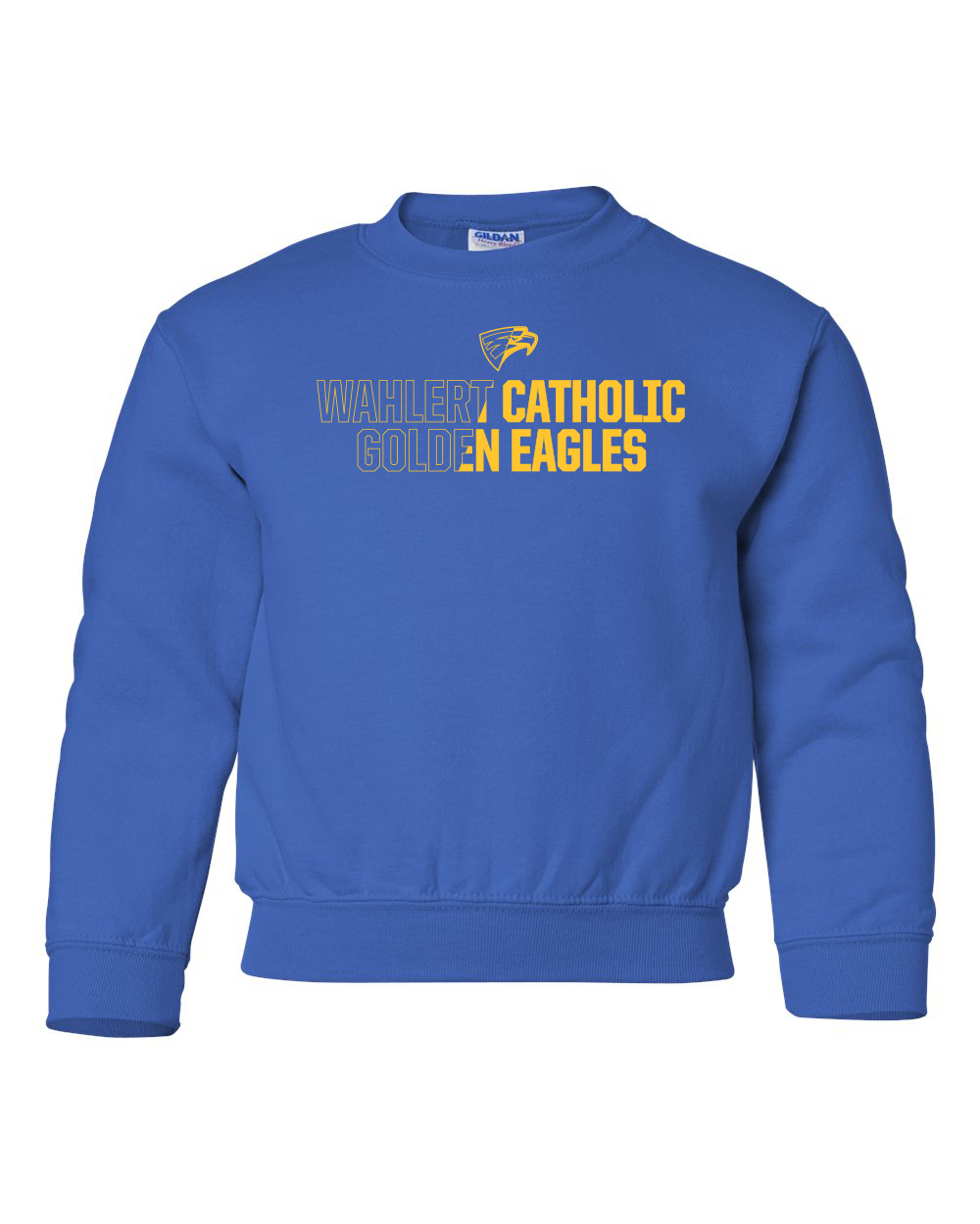 18000B - WAHLERT CATHOLIC 2 TONED SPIRIT - Youth Crewneck Sweatshirt