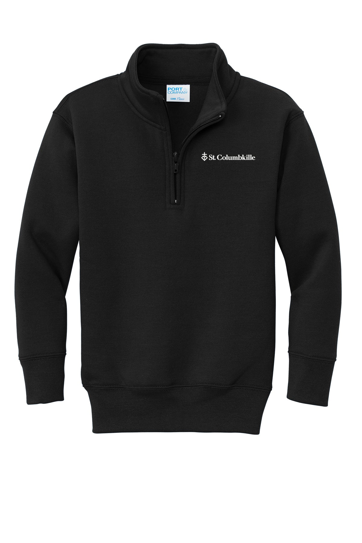 PC78YQ - ST. COLUMBKILLE - Youth Core Fleece 1/4 Zip Pullover Sweatshirt