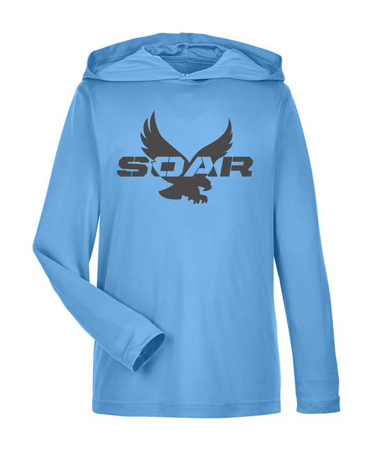 TT41Y - SOAR SPIRIT - Youth Team 365 Zone Performance Hooded TShirt