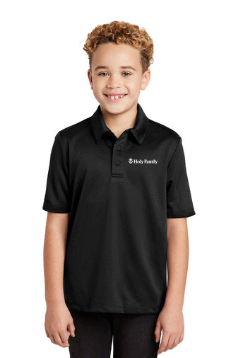 Y540 - HOLY FAMILY - Youth Port Authority Dri Fit Polo