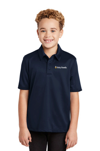 Y540 - HOLY FAMILY - Youth Port Authority Dri Fit Polo