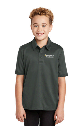 Y540 - OUR LADY OF GUADALUPE - Youth Port Authority Dri Fit Polo