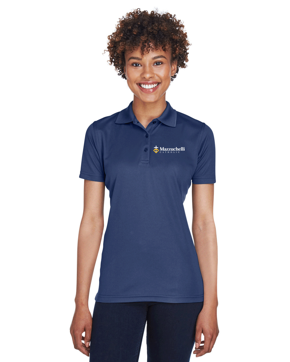 8210L - MAZZUCHELLI - Women’s Ultra Club Dri Fit Mesh Polo