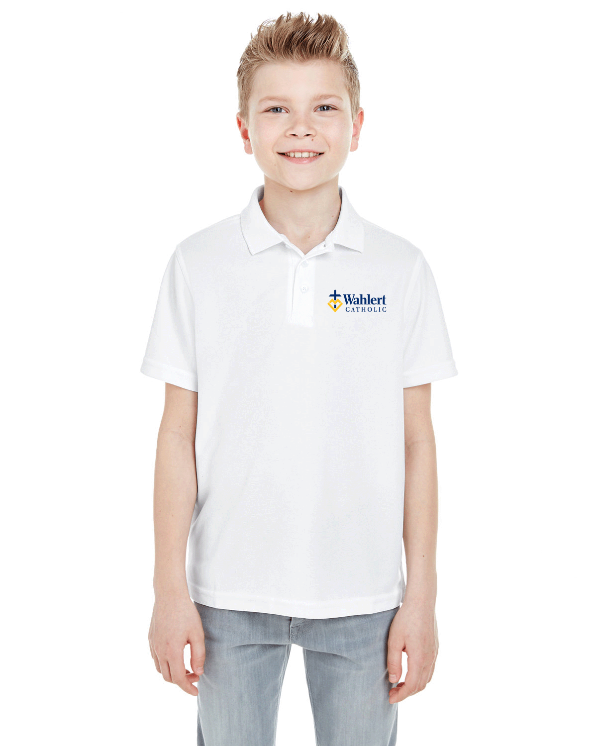 8210Y - WAHLERT - Youth Ultra Club Dri Fit Mesh Polo