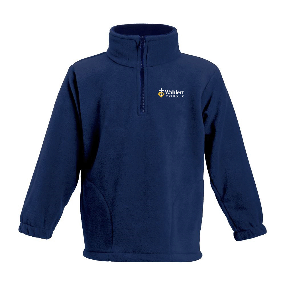 9803K - WAHLERT - Youth Fleece Quarter Zip Pullover