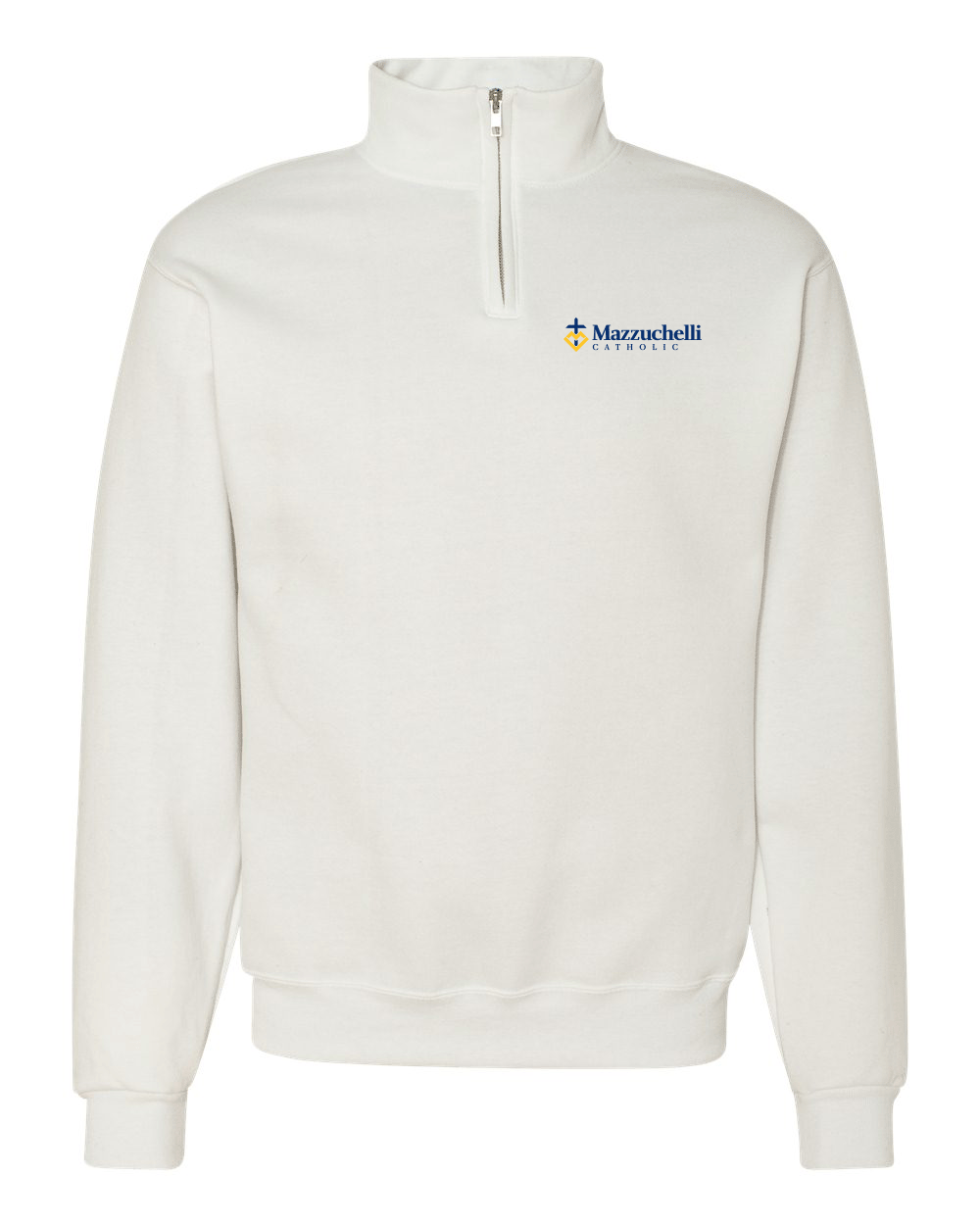 995M - MAZZUCHELLI - Adult Jerzees Quarter Zip Sweatshirt